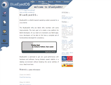 Tablet Screenshot of blueeyedos.com